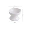 Supvox Ceramic Cat Bowl with Slanted Rim view 2