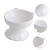 Supvox Ceramic Cat Bowl with Slanted Rim view 4