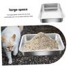 Kisangel Kitten Litter Box, Easy to Clean, Large Surface view 2