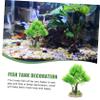 WOONEKY Artificial Aquarium Plant, Plastic Decorative Model for Small Aquariums view 2