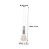 FRCOLOR 2-Piece Makeup Brush Set for Women with Soft Bristles, Lightweight and Portable view 4