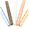 minkissy 12-Piece Toothbrush Set with Crystal Handles view 4