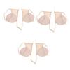 Healvian 3-Piece Washable Underarm Pads for Women, Reusable Sweat Absorbers for Sensitive Skin view 1
