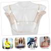Healvian 3-Piece Washable Underarm Pads for Women, Reusable Sweat Absorbers for Sensitive Skin view 3