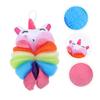 Healeved 2-Set Family-Friendly Kids’ Bath Loofah Sponges, Cartoon Design, 4 Pieces view 3