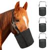 MANON ROSA Horse Feed Bag, 3-Piece, Black view 1