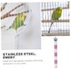 SEWOART Stainless Steel Bird Perch 20cm view 2