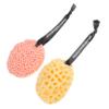 Healeved 2 Sets Exfoliating Loofah Body Scrubber Mesh Pouf for Bath, 2 Pieces Each view 1