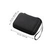 Black EVA Storage Case with Zipper for Cables and Headphones view 4