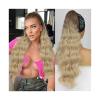66 cm Long Wavy Ponytail Extension with Drawstring and Clip-In, Synthetic Hairpiece for Black Women view 1