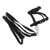 Supvox Adjustable Cat Harness with Nylon Leash, Quick-Release Buckle, for Cats and Kittens, Indoor and Outdoor Use, Black, Comfortable and Safe view 1