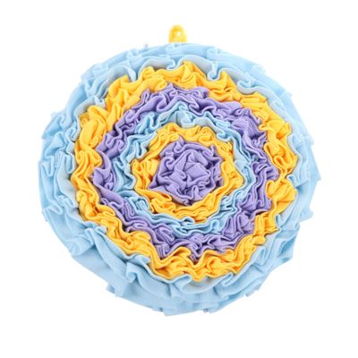 INOOMP Dog Snuffle Mat for Slow Feeding, Interactive Food Toy with Non-Slip Bottom, Promotes Sense of Smell and Reduces Stress, Attractive Design for Dogs, Easy to