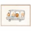 MeinBaby123 Posters | Cute Animals | Sets of 4, 6, or 8 (Boho Cute Friends) view 1
