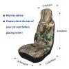 CZDBNLHF Harthlzer Car Seat Covers, Camouflage Print, 2-Piece Set, Polyester Fabric, Full-Print Design view 3