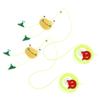 Happyyami 4-Piece Adjustable Cat Toys with Catnip, Interactive Hanging Toys for Play and Enrichment view 4