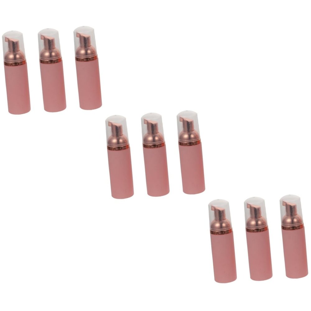 MAGICLULU 9-Piece Foaming Pump Bottles, Mini Refillable Travel Containers