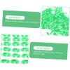 BESPORTBLE 200-Piece Numbered Poultry Leg Bands, Reusable Identification Rings for Chickens and Ducks, Green view 4