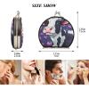 NYYYTTTEU Purple Cow Artwork Folding Makeup Mirror for Handbags and Travel view 2