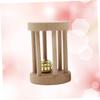 INOOMP Wooden Toy for Small Pets with Bell view 3