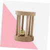 INOOMP Wooden Toy for Small Pets with Bell view 4