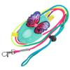 BESPORTBLE Lightweight Bird Flight Suit for Parrots and Large Parakeets, Breathable Fabric with Colorful Leash view 1
