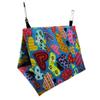 BESPORTBLE 2-Piece Hanging Canvas Hammock for Small Animals, Birds and Rodents, Random Color and Style view 4