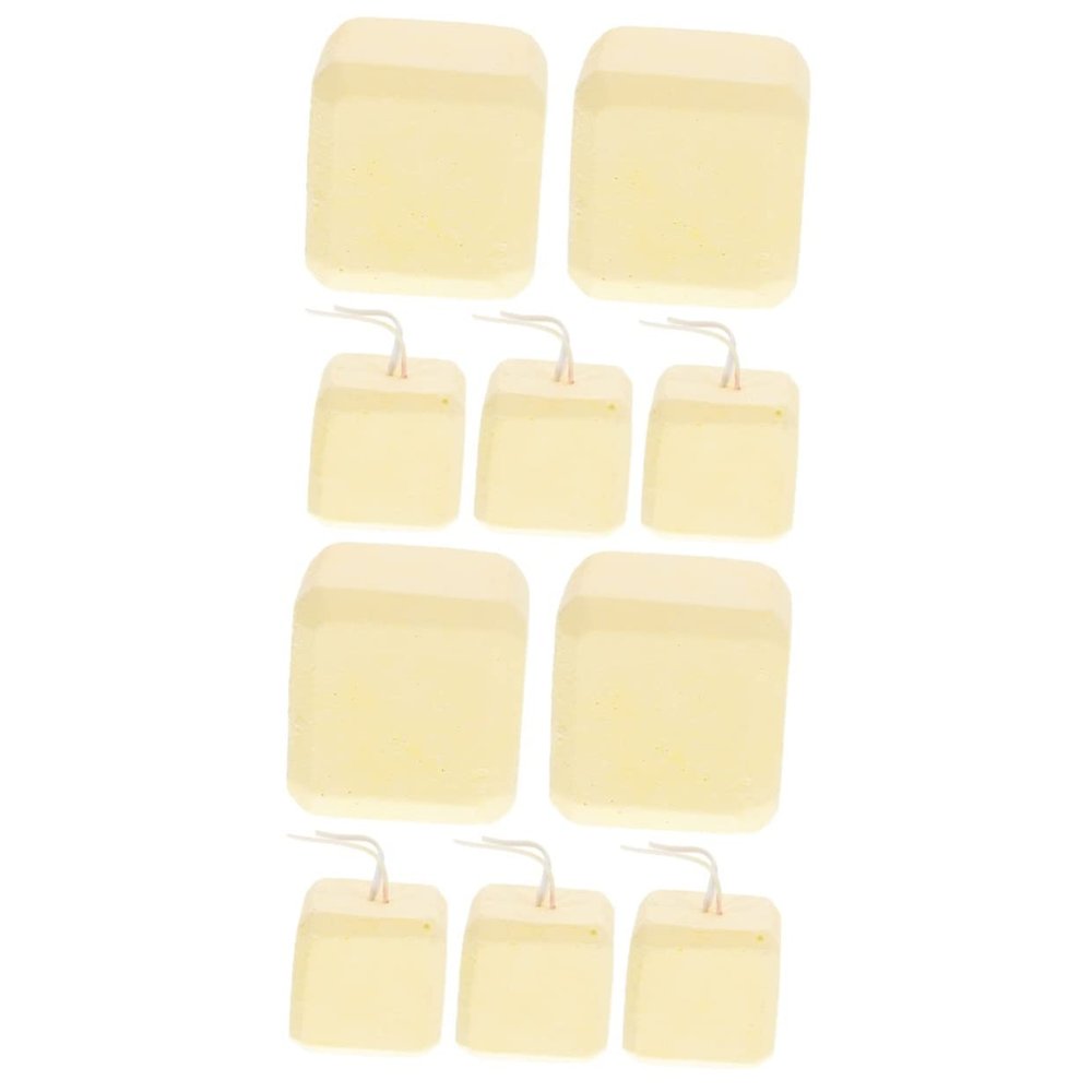 Supvox 10-Piece Molar Stones for Hamsters, Rabbits, and Guinea Pigs, Natural Chew Toys for Dental Care, Healthy and Safe for Small Pets