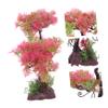 Happyyami 2-Piece Artificial Aquarium Plants view 2
