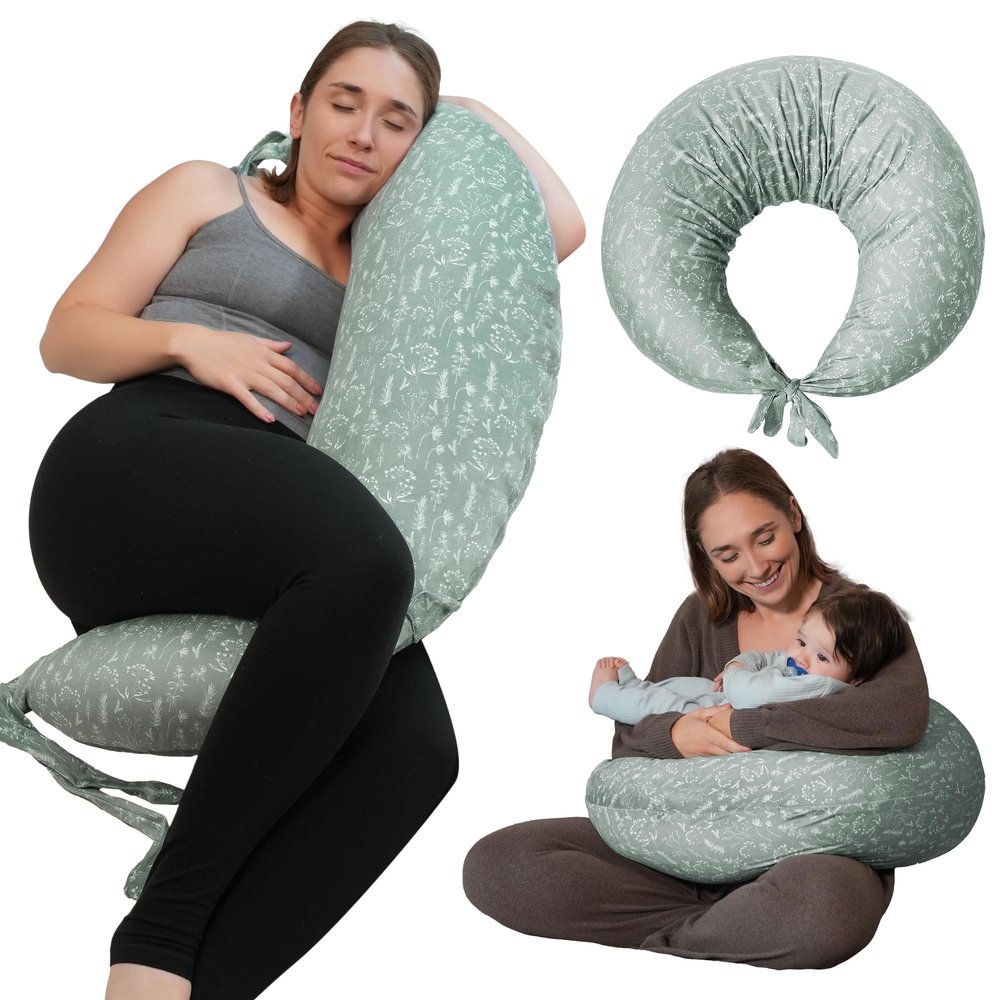 DancesCat Versatile Side Sleeper & Pregnancy Pillow