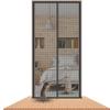 DTREEL Magnetic Screen Door, Durable Insect Curtain with Automatic Closing and Hold-Open Function, 90 x 210 cm (Black, 110 x 220 cm) view 1