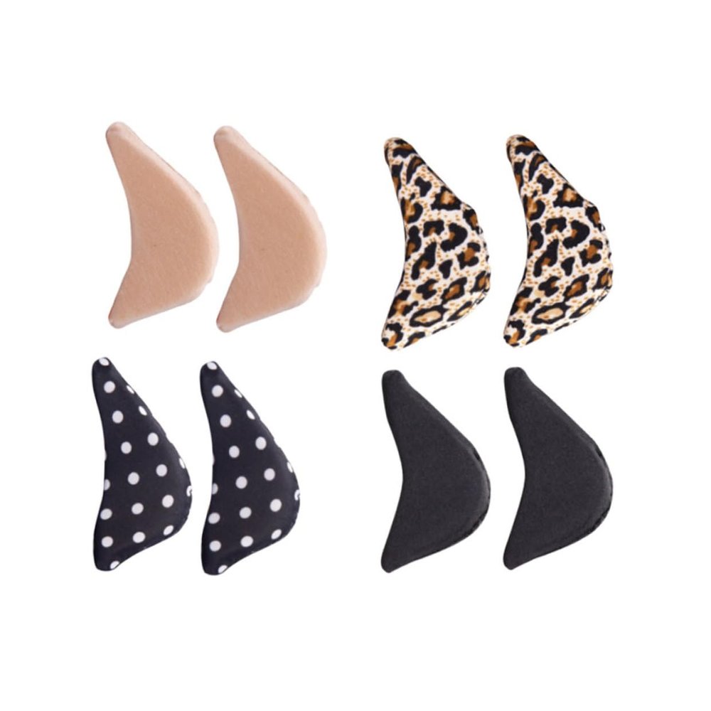 Sponge Toe Fillers, 4 Pairs for Large Shoes