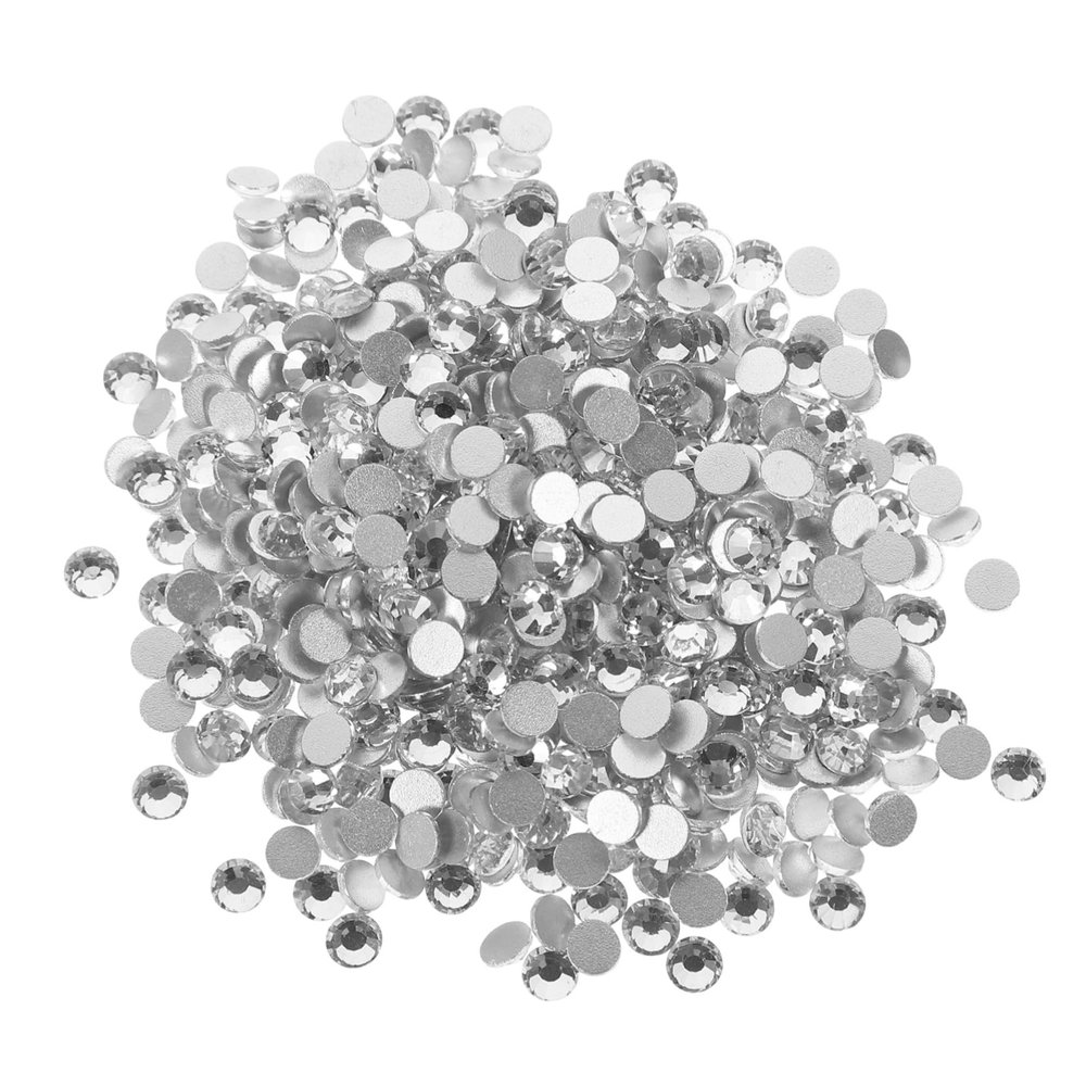 LSZOZPOSTER 7,200-Piece Nail Rhinestone Charm Set