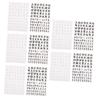 minkissy 10-Piece Geometric Self-Adhesive Nail Stickers view 1