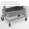 Black Thickened Salon Beauty Trolley view 4