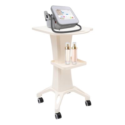 HINOPY Portable Beauty Salon Trolley with Storage Shelf and Universal Wheels