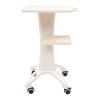 HINOPY Portable Beauty Salon Trolley with Storage Shelf and Universal Wheels view 3