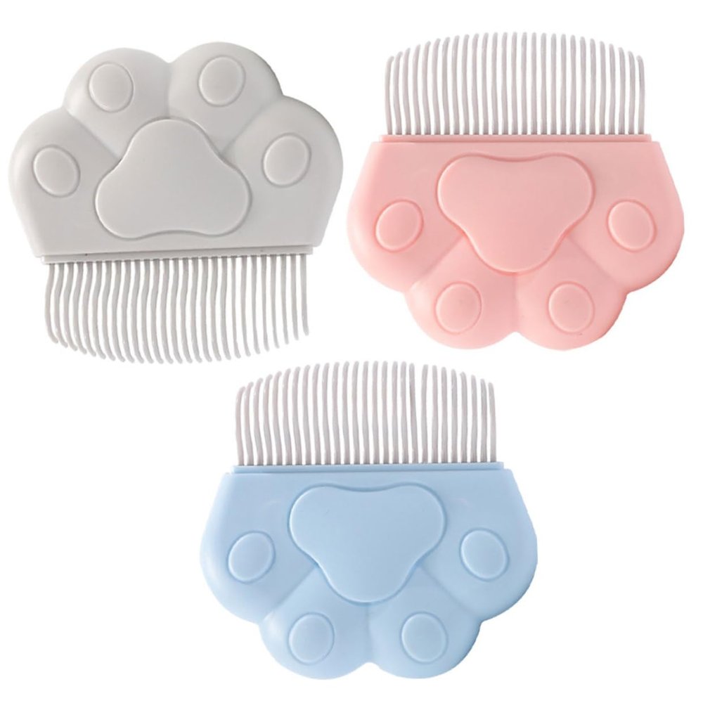 Happyyami 3-Piece Pet Hair Comb Set