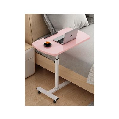 Height-Adjustable Overbed Hospital Table and Laptop Stand