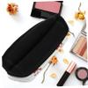 Portable Neoprene Baseball Cosmetic Bag for Women, White view 3