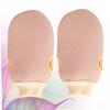 Healeved 4-Piece Exfoliating Bath Gloves, Light Pink view 2