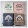 WOMB Personalized Baby Blanket with Name (A3, 80 × 100 cm) view 1