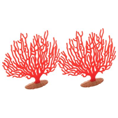 Yardwe 2-Pack Coral Ornament