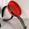 Funny Frying Pan Headband, Cute Realistic Headwear for Face Washing and Makeup (Red) view 4