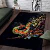 Animal Dragon Kids' Rug, Short-Pile Playroom Carpet, Soft and Antiallergenic, 60 x 90 cm view 1