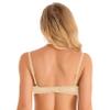 Hansber Women's Lace Open-Bust Push-Up Bra, Halter Neck, XXL view 3