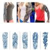 2-Piece Totem Full-Arm Semi-Permanent Temporary Tattoo Stickers view 2