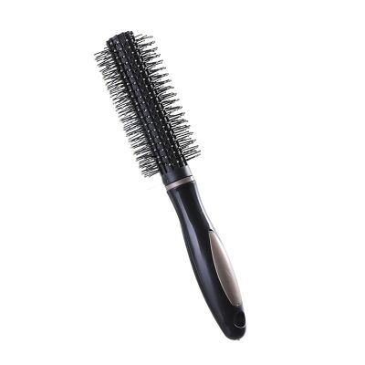 BZVCRTYKL Hair Curling Roller Styling Massage Comb, Cylinder Black/105