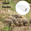 Quail Cage Accessories | Portable Bottle-Shaped Bird Feeders view 3