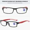 Lanomi Blue-Light-Blocking Reading Glasses for Men and Women, Flexible Lightweight Rectangular Frames, 3-Pack, +2.0 view 3