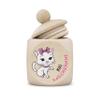 kultdog Personalized Wooden Baby Tooth Box for Girls with Comic Cat view 1